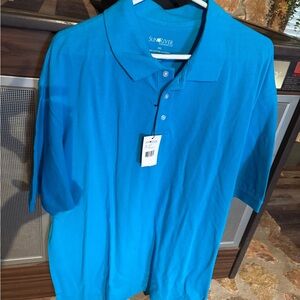 Men's Blue Polo Shirt